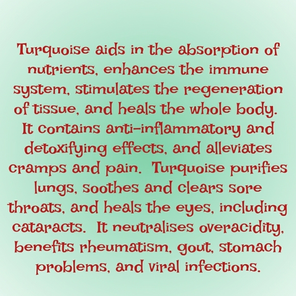 Benefits of Turquoise - Picture 4 of 5